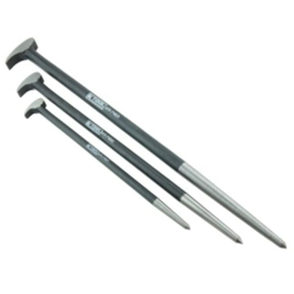 K Tool International  Roll Head Ladyfoot Pry Bar Set - 3 Piece