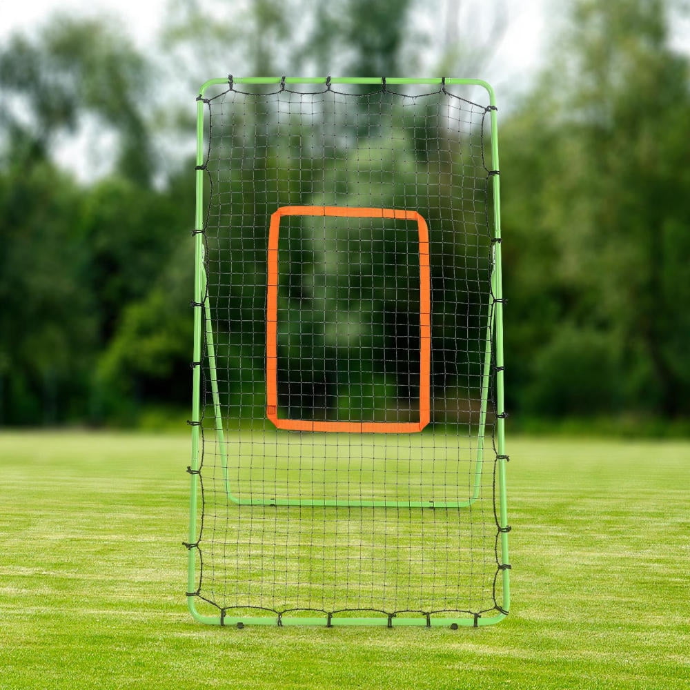 3ft Volleyball Rebound Net, 5 Adjustable Rebound Angles, Portable Throwing Partner for Volleyball Practice, Designed for Backyard Skill Development (Black)