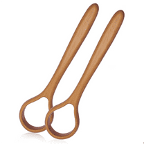 Danish Dough Whisk - 13In Bread Making Tools with Wooden Handle - Baking Whisks for Sourdough, Dough Pizza and More 2pcs,2 * Stirring rod,Wooden