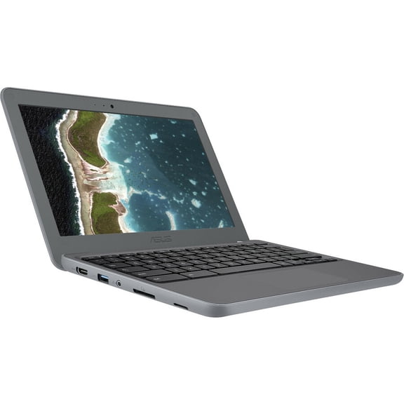 Pre-Owned Asus C202 C202SA-YS04 11.6" LCD Chromebook - Intel Celeron N3060 Dual-core (2 Core) 1.6GHz - 2GB LPDDR3 - 16GB Fl