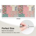thumbnail image 5 of Pioneer Flower Floral Print Pattern Kitchen Rug Mat,Kitchen Runner Rugs Non Skid Washable,Decorative Kitchen Floor Mats for Kitchen,Sink,Laundry,17"X47", 5 of 5