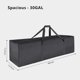 thumbnail image 2 of Bolsa de lona extragrande con cierre para viajes, camping, almacenamiento de equipos deportivos, bolsa de equipaje plegable impermeable con asas acolchadas, 2 of 4