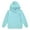 Blue, variant on Boys And Girls Hoodies & Sweatshirts Casual Long Sleeve Pullover Solid Color Outerwear Cozy Lined Hooded Sweater For Teen,Size:8-9 Years
