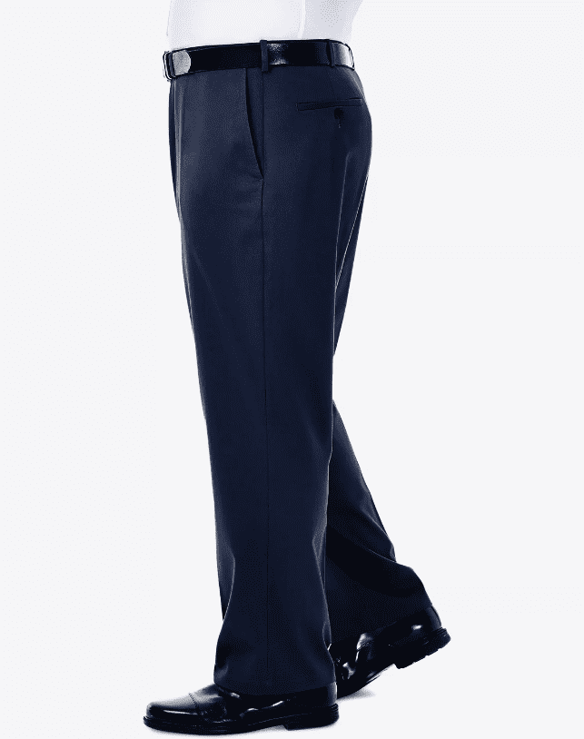 Haggar Men's Big & Tall Premium No Iron Khaki Classic Fit Pant (44W x 29L - 56W x 30L)