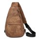 thumbnail image 2 of Riñoneras de PU sólidas con cremallera para mujer, bolsos de hombro de alta calidad y gran capacidad, bolsos cruzados de bolsillo versátiles para ocio, 2 of 5