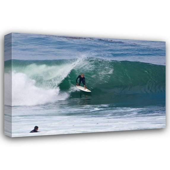 Lee Peterson 24x18 Gallery Wrapped Canvas Wall Art Titled - Surfing IX