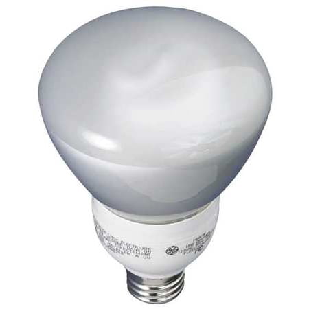 GE Lighting 15W, R30 Screw-In Fluorescent Light Bulb,