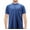03-Ensign Blue, variant on Men's Cotton Blend Embroidered Logo Short Sleeve Classic Polo Shirt (White, XL)