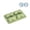 Green, variant on 11.8 Inch Egg Silicone Baking Mold Food Grade Non-Stick Chocolate Jelly Tray Reusable DIY Ice Dessert Mould for Party Festival Blue