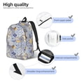 thumbnail image 4 of Lsque Colorful Mandalas Pattern Canvas Daypack, Durable Backpack, High-quality Versatile Backpack,Vintage Compact Backpack-Medium, 4 of 6