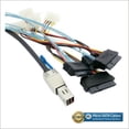 thumbnail image 2 of External Mini SAS HD SFF-8644 to 4 x 29-Pin SAS SFF-8482 Cable 1 Meter, 2 of 2