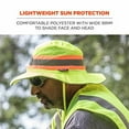 thumbnail image 3 of Ergodyne Chill-ItsÂ® 8935MF Evaporative Class Headwear Hi-Vis Ranger Hat w/MF, Lime, L/XL, 3 of 3