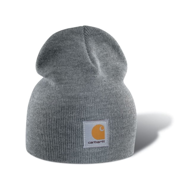 Gorro de punto Carhartt para hombre, color gris jaspeado, talla única