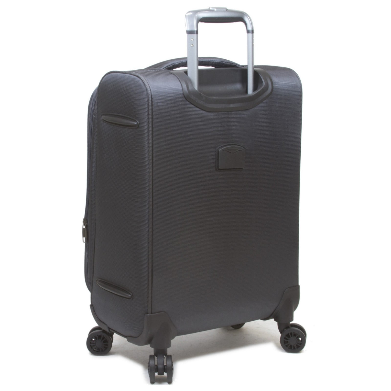 Dejuno Twilight Lightweight Nylon 3-Piece Spinner Luggage Set - Charcoal
