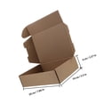 thumbnail image 2 of BESTYASH 10Ud Cajas De Envío Marrón De Cartón Corrugado Con Triple Capa Para Protección Y Embalaje, 2 of 6