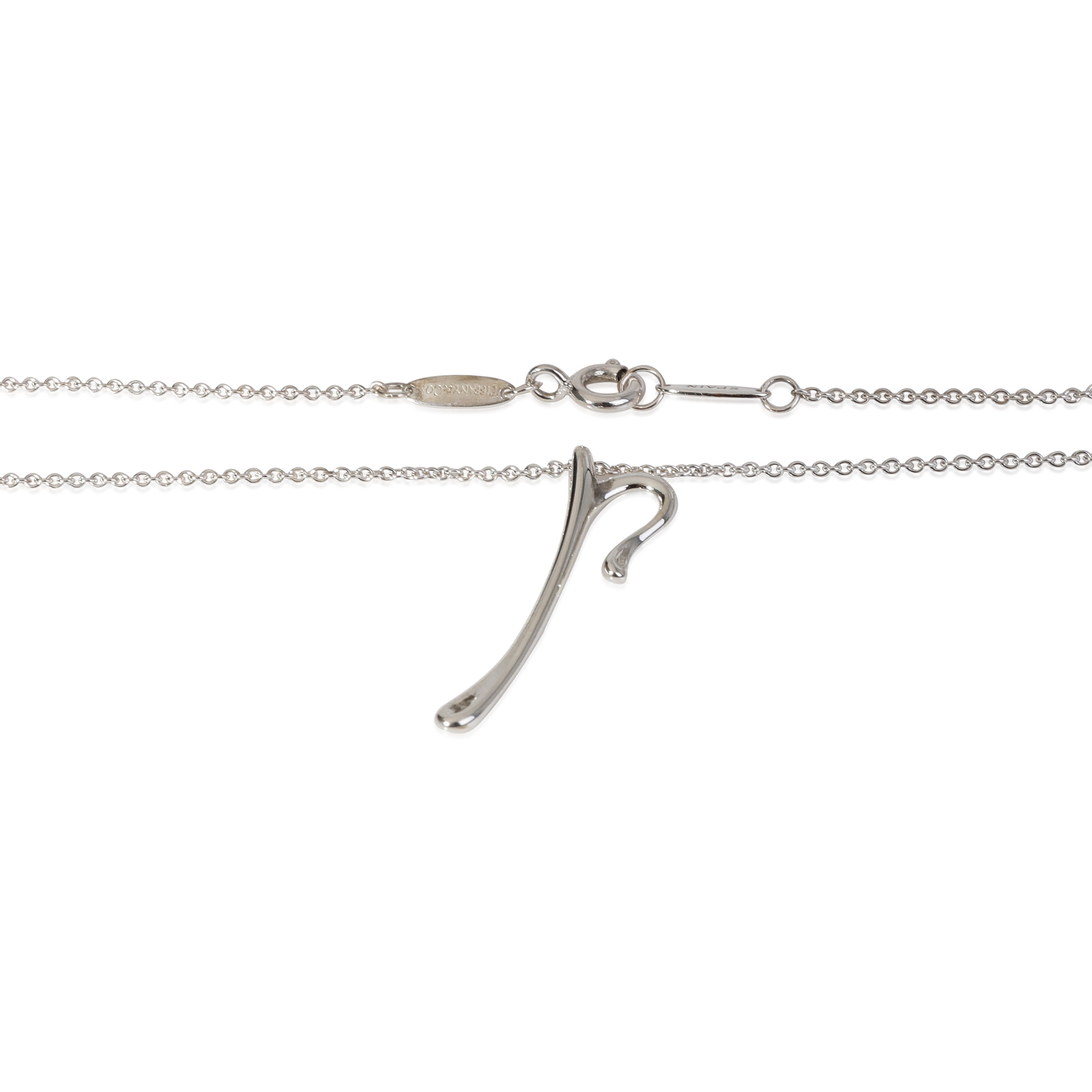 Tiffany hotsell p necklace