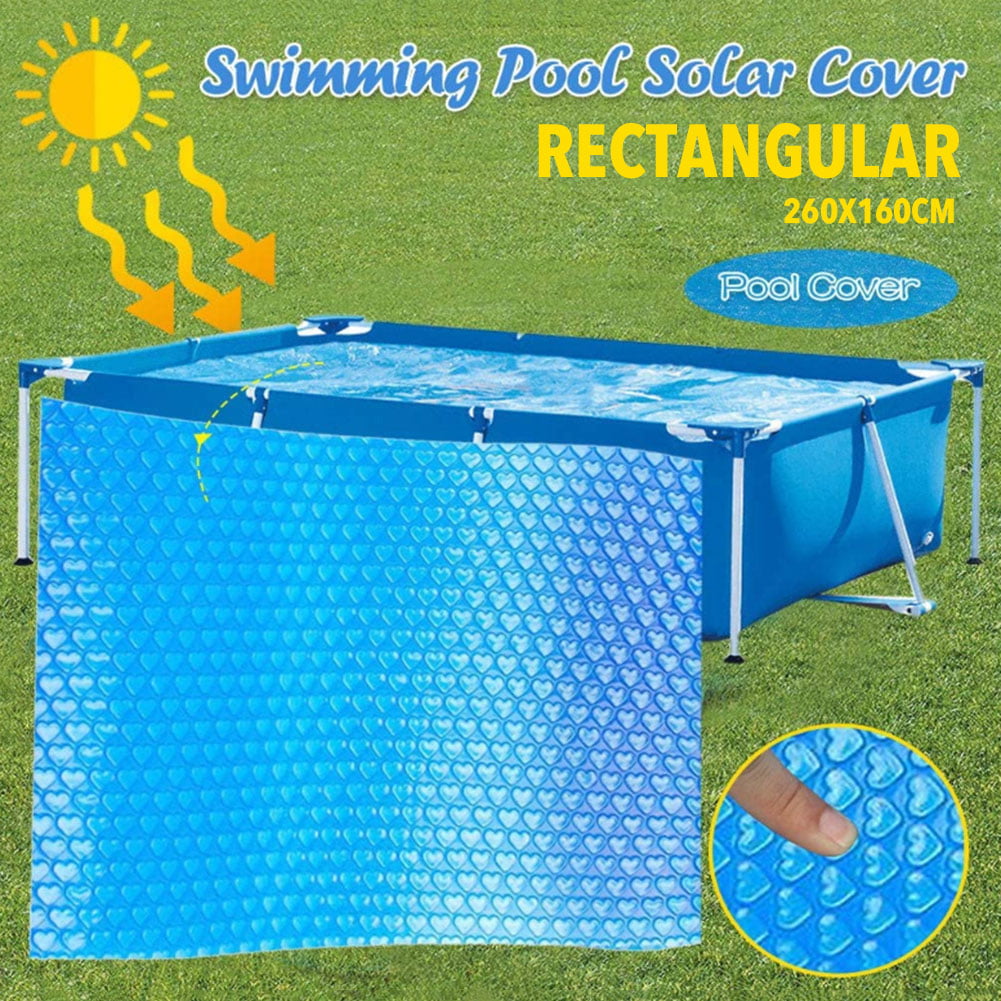 Details about   Above Ground Swimming Pool Solar Blanket Cover PE Heat Insulation Film Protector 