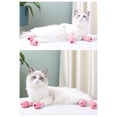 thumbnail image 4 of 4Pcs Cat Boots, Anti Slip And Scratch Proof Multifunctional Cat Shower Foot Cover For Family Pet Cat Bathing And Nail Cutting, 4 of 8