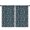 Alien Rocket Deep, variant on Blackout Kids Curtains,Alien Rocket Deep Blue Pattern Children's Insulated Curtains Set Of 2,Bedroom Essentials,Toddler Room Decor 52"x84"