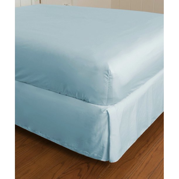 Warm Things Home 300 Thread Count Cotton Sateen Fitted Bottom Sheet