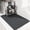 Gray, variant on Okaka Coffee Mat & Dish Drying Mat - Quick Dry, Stain Absorbent (Black, 12"x20")
