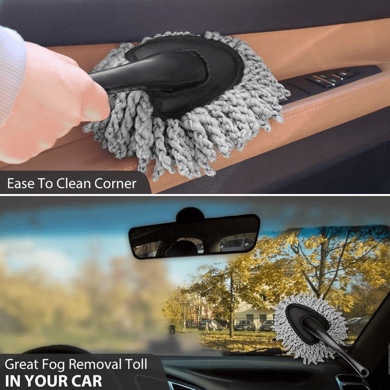 Multi-Functional Microfiber Car Duster Interior & Exterior Dash