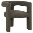 thumbnail image 5 of Petra Boucle Upholstered Accent Side Chair Chocolate Brown, 5 of 5