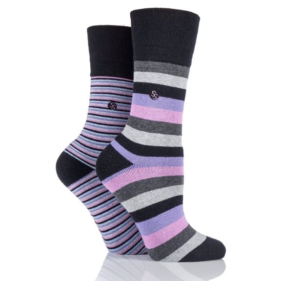 Women's Cushion Foot Stripe Sock