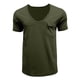 thumbnail image 5 of pstuiky Camisas casuales de manga corta para hombre, Camiseta informal de manga corta con cuello redondo y color liso para hombre ropa de hombre l, 5 of 9