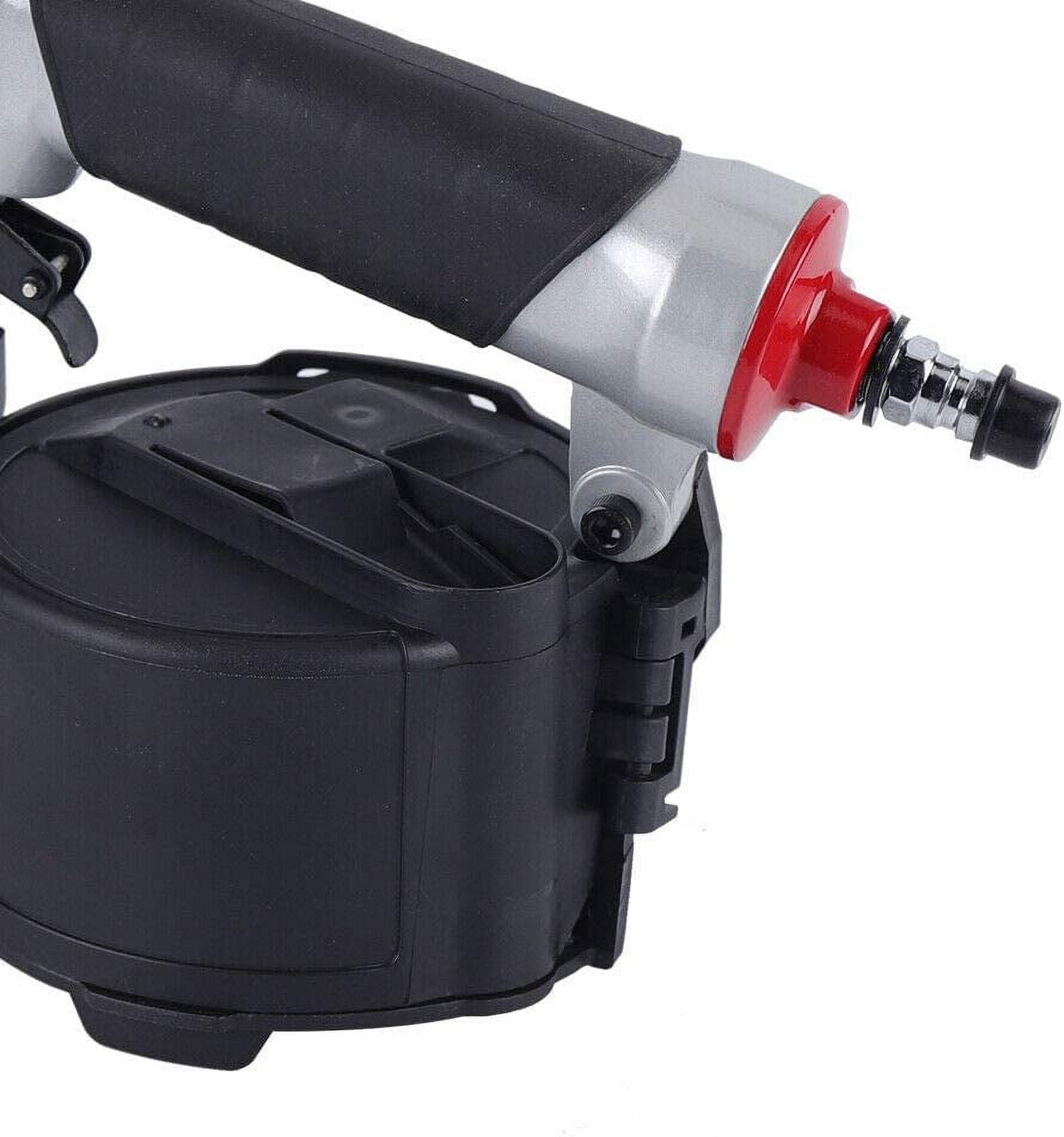 Miumaeov Coil Nailer Pneumatic CN55 Air Nail Gun Suit for Wooden Furniture Fences Plywood