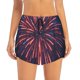 thumbnail image 2 of Balery Fireworks3 Pantalones cortos deportivos para mujer con forro y dos bolsillos, elásticos, para entrenamiento, gimnasio, yoga-Large, 2 of 7