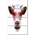 thumbnail image 2 of Design Art - Cow with Red Heart Glasses, 2 of 3