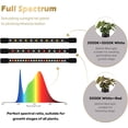 thumbnail image 3 of Grow Light with Stand,2-Head LED Plant Light for Indoor Plants, Full Spectrum Grow Lamp, 3/9/12H Timer, 6 Dimmable Levels, 3 Lighting Mode, Adjustable Height White, 3 of 13