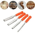 thumbnail image 2 of 4-Piece Wood Chisels Set with Steel Hammer End 6-24mm Chisel for Woodworking, 2 of 10