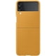 thumbnail image 1 of Funda de piel para Samsung Galaxy Z Flip 3, color mostaza, 1 of 5