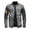 a-Dark Blue607180, variant on VNKIDY Men's Coat Autumn Winter Washed Denim Biker Jacket With Flag Patch Long Sleeve Zipper Edgy Style Coat For Casual Daily Streetwear Activities Fashionable Outerwear