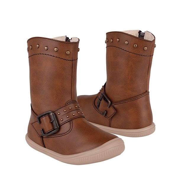 BOTAS CASUALES NIÑA STYLO 4705-4 SIMIPIEL CAFÉ Stylo 4705-4