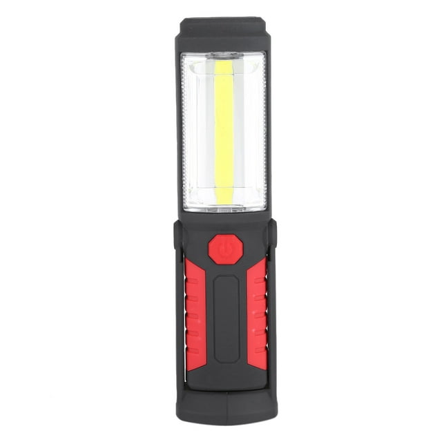 Linterta LED COB Recargable De 3 W Con Soporte Magnético, Alta Potencia Y Alto Brillo, Base Giratoria, Gancho Para Colgar, Para Camping, Kit De Emergencia, Hogar Y Trabajo
