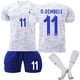 thumbnail image 5 of Fútbol francés 2022 aficionados masculinos / infantiles ¿ 10 camisetas camisetas de la selección de Fútbol - g11xs, 5 of 8