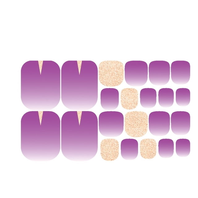 Fiudx Pegatinas para Uñas, Divertidas Calcomanías para Uñas de Verano, Diseños Seguros para Pies Infantiles, Regal Fácil de Hacer para Reuniones Familiares, Ideal para Fiestas Navideñas, Uñas Brillan