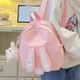 thumbnail image 2 of Ticikt Corduroy Backpack Student Cartoon Backpack Cute Animal Backpack Backpack, 2 of 9