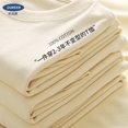 thumbnail image 5 of Camiseta gruesa de gran tamaño Dukeen de 280 g/m² para hombre, camiseta de manga corta de verano de algodón de color sólido, camisetas casuales de una pieza, 5 of 5