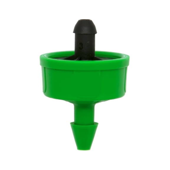 (50-Pack) - 1 Gallon Per Hour No-Drain Pressure Compensating Drip Emitters - Premium Drippers for Drip Irrigation 0.7-4.0 BAR (works with Netafim, Rainbird, Raindrip etc.)