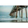 thumbnail image 2 of Bill Carson Photography 32x21 White Modern Wood Framed Museum Art Print Titled - Pier, 2 of 4