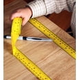 thumbnail image 4 of ChromaLabel Cinta métrica adhesiva de 1 pulgada Cinta métrica adhesiva extraíble Cinta métrica perfecta para uso doméstico u oficina - Cinta métrica de 12 pulgadas amarilla, 4 of 5