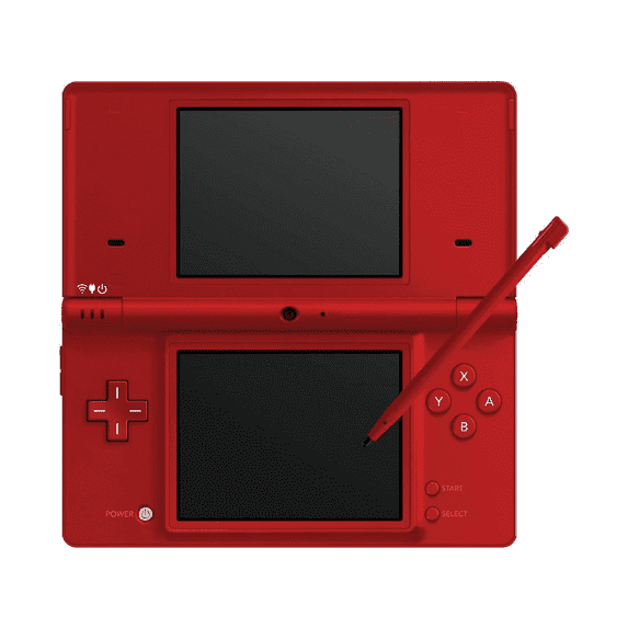 Restored Nintendo DSi Handheld Video Game Console - Red (Refurbished)