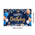 thumbnail image 3 of Decorative Design Birthday Party Banner Colorful Theme Happy Birthday Banner for Birthday Party Indoor Decoration Party Celebration, 3 of 8