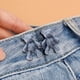 thumbnail image 2 of Cute Bear No-Sew Waist Button, Jean Buttons Pins For Loose Jeans Waist Button, No Sewing Required, Waist Tighten Metal Waist Button Pin For Jeans, 2 of 3