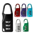 BCLONG AntiTheft Mini 3 Digit Combination Password Padlock Outdoor