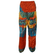 Mogul Women's Harem Pant Mandala Print Palazzo Trousers Yogo Pants